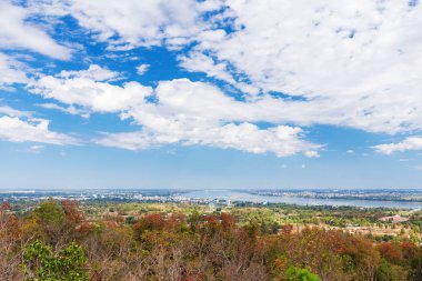 Mekong Nehri Mukdahan, Tayland at