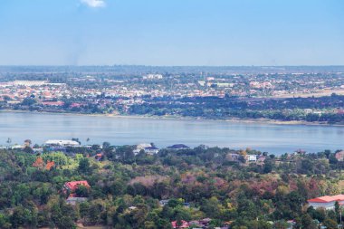 Mekong Nehri Mukdahan, Tayland at