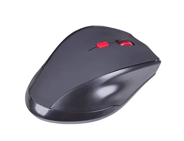 Computer mouse wireless isolato su sfondo bianco (clipping p — Foto Stock
