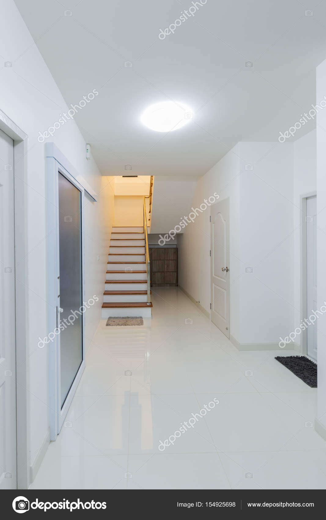 Small House Interior Stairs Small Hall Room And Stairs In