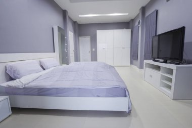 modern yatak odası iç