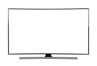 Led Tv (kırpma yolu ile beyaz arka plan üzerinde izole)