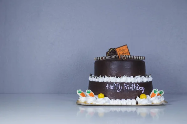 The chocolated cake — Stock Photo, Image