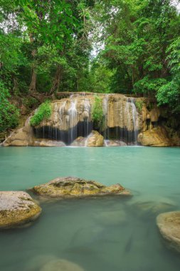 Düzey 2 Erawan şelale Kanchanaburi, Tayland