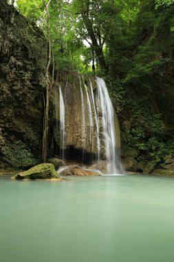 Düzey 3 Erawan şelale Kanchanaburi, Tayland
