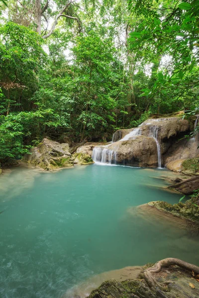 Düzey 1 Erawan şelale Kanchanaburi, Tayland