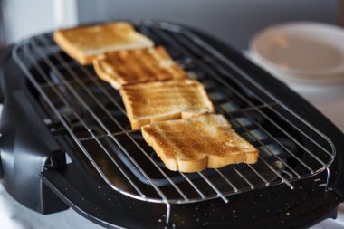 Tost ekmek ekmek kızartma makinesi