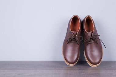 kahverengi deri Erkek Ayakkabı