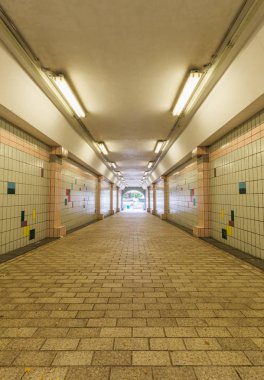 Fort Canning Parkı, Singapur, yeraltı geçiş tüneli