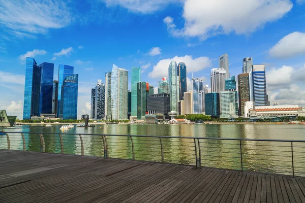 Merkezi iş bölgesi Singapur bina şehir mavi s