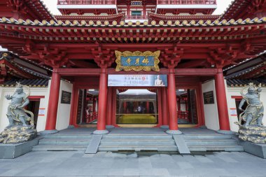 Buddha Tooth Relic Tapınağı Chinatown, Singapur