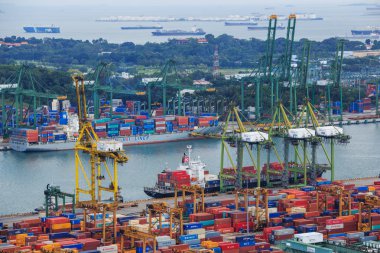Ticari bağlantı noktası Singapur, işlek Al, E biridir