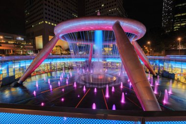 Servet çeşme ışık göstermek, içinde ünlü yerdir 