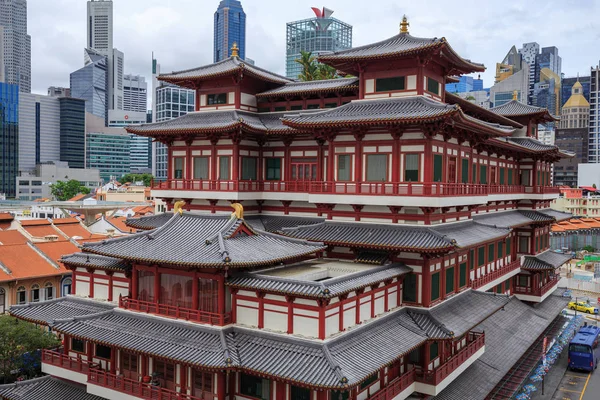 Buddha Tooth Relic Temple at China town, Singapore