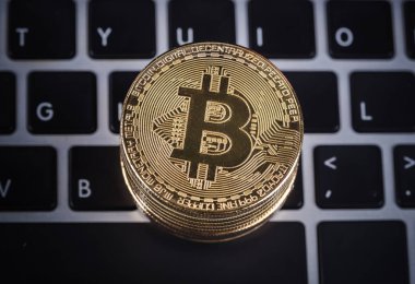 bitcoin bir dizüstü bilgisayar klavye bilgisayar 