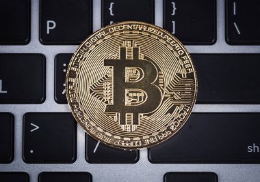 bitcoin bir dizüstü bilgisayar klavye bilgisayar 