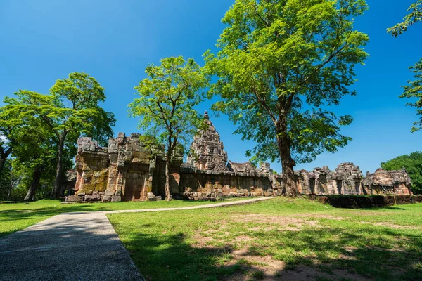 Prasat Khao Phanom Rung Parque histórico em Buriram, Tailândia — Fotografia de Stock
