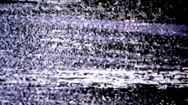Kayıp sinyal VHS arızaları ve ışık TV ile statik gürültü renk arkaplanı ve statik hatlar rastgele hata etkileridir.