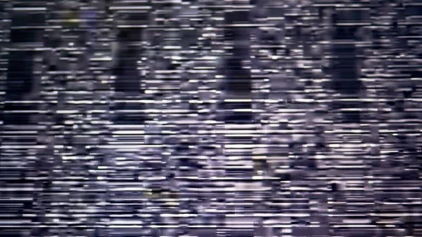 Lost signal VHS glitches and static noise color background with light TV and monitor static lines are random glitch effects.