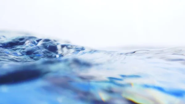 Zachte Wazige Focus Van Abstract Watersplash Oppervlak Vullen Van Het — Stockfoto