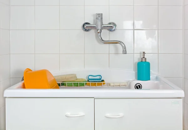 Sink in the Laundry Room — Stock Photo, Image