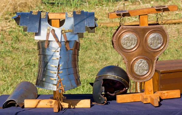 Ancient Roman Battle Equipment — Stock Photo, Image