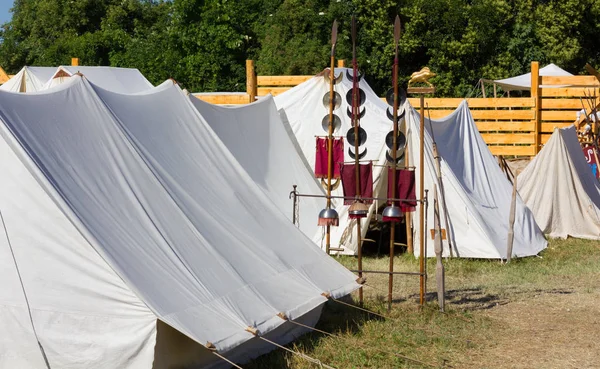 Ancent Roman Military Encampment — Stock Photo, Image