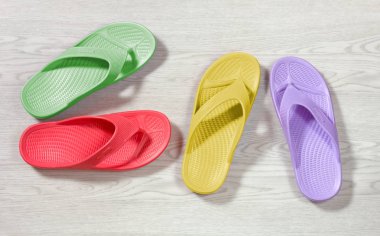 Çok renkli Flip flop
