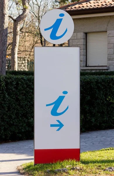 Info Point yttre tecken — Stockfoto