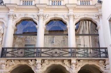 Hercules Loggia Vicenza 'daki Leoni Montanari Sarayı' nda.