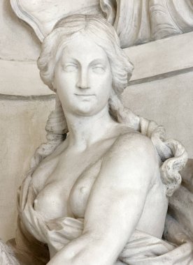 Female Statue Representing the Summer in Leoni Montanari Palace 