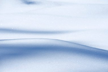 Güzel taze kar desenleri. Kış arkaplanı.