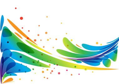 Soyut renkli arkaplan