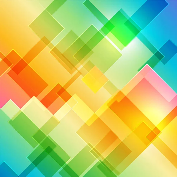 Kolorowe geometryczne tło — Wektor stockowy