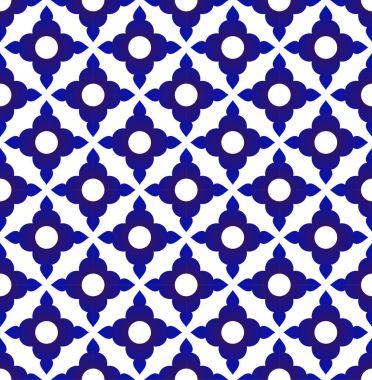 mavi ve beyaz desen