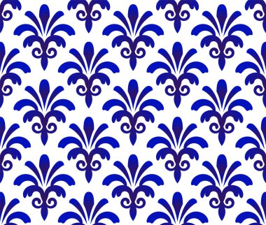 porselen deseni sorunsuz vektör