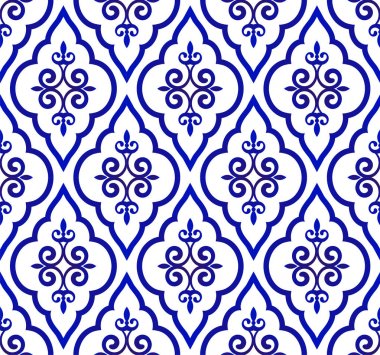 mavi ve beyaz tasarlamak vektör