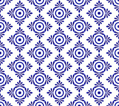 soyut mavi ve beyaz desen