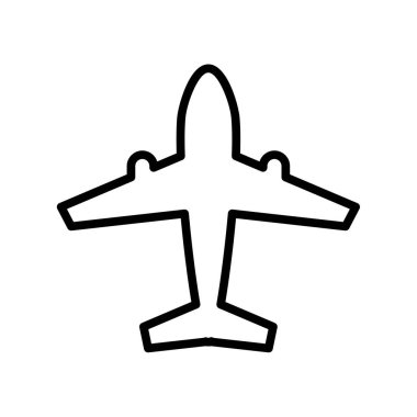 uçak simgesi hattı
