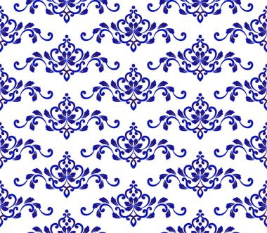 çiçek desenli mavi