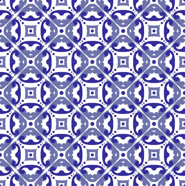 Padrão de azulejo moderno — Vetor de Stock