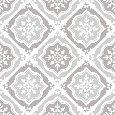 Klasik kiremit desenli dikişsiz vektör