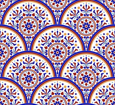 Renkli desen pürüzsüz