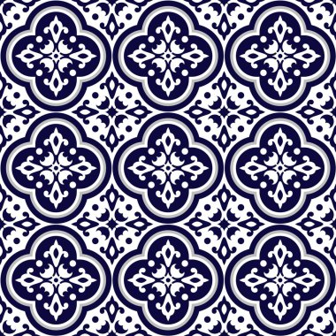 Klasik kiremit desenli dikişsiz