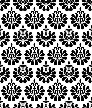 çiçek damask desenli