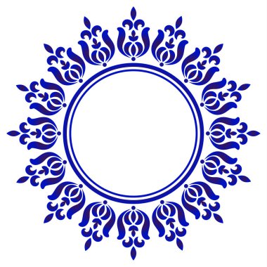 Dekoratif çerçeve çiçek