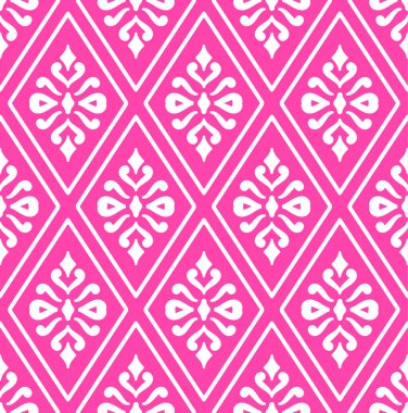 pembe damask deseni