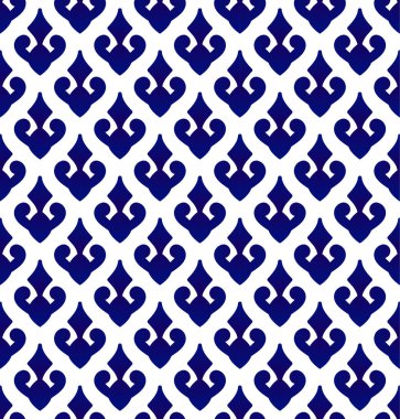 Porselen seramik Tayland deseni