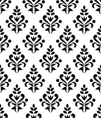 Vintage damask deseni