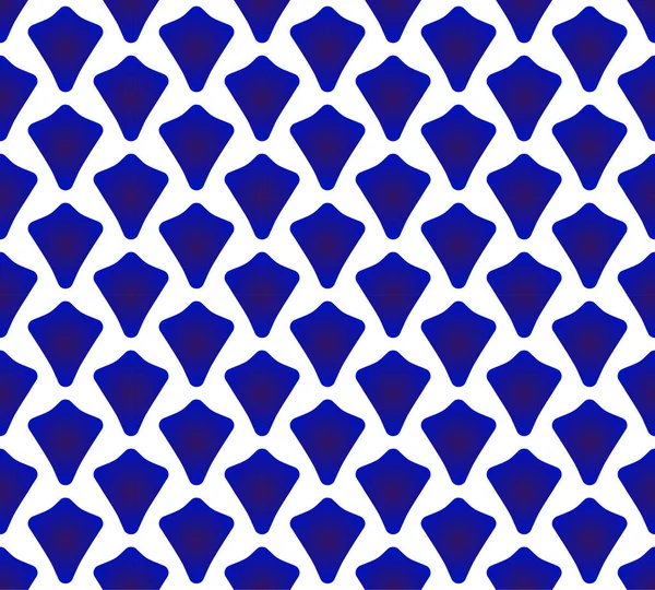 Bleu et blanc motif Chinaware — Image vectorielle